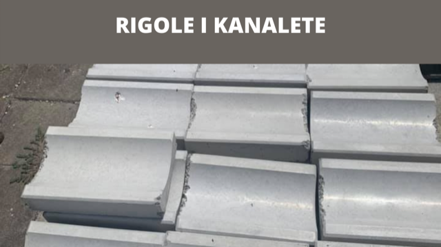 ART RIGOLE I KANALETE