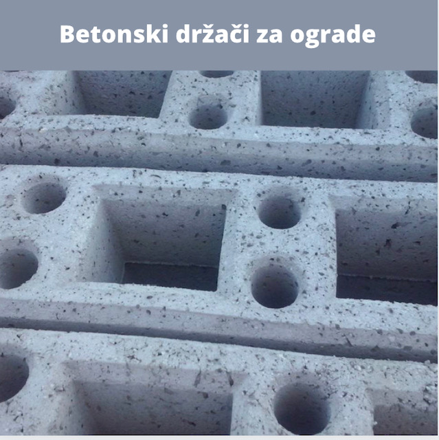 ART BETONSKI DRA;I YA OGRADE