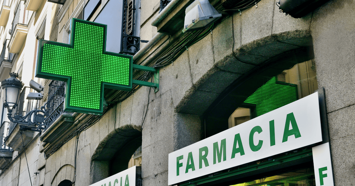 Farmacia española de venta de medicamentos